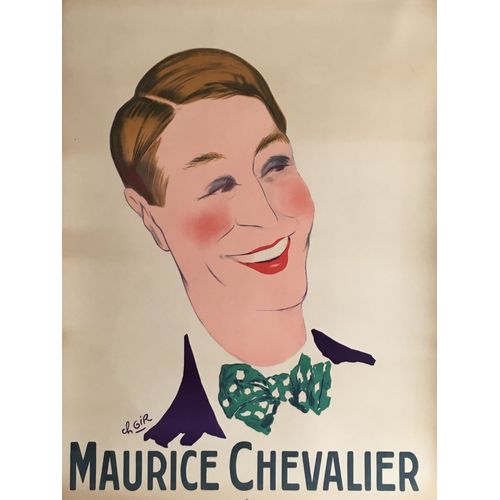 Affiche Maurice Chevalier