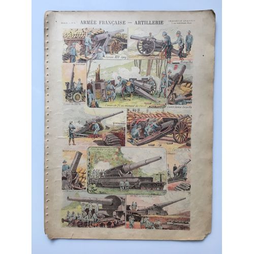 Armee Francaise-Artillerie (Imagerie Quantin)
