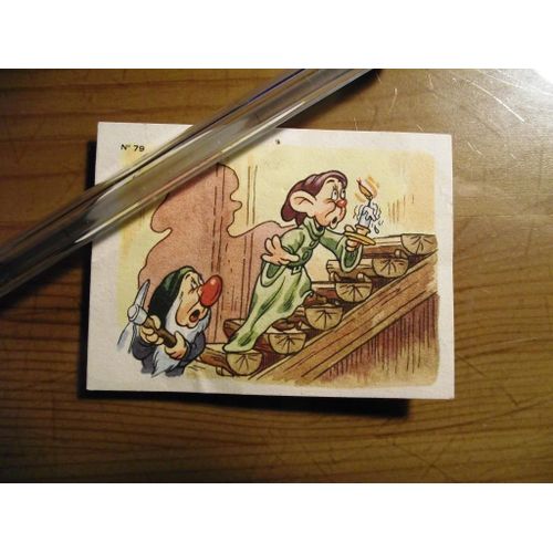 Image Chocolat Menier N° 79 Blanche Neige Et Les 7 Nains