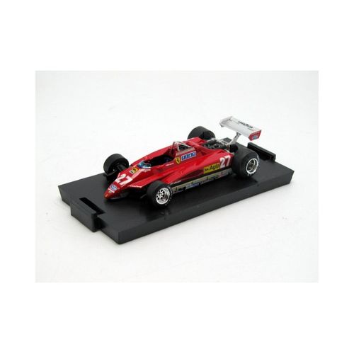 Brumm 1/43 - R267 - Ferrari 126 C2 - 2nd San Marino Gp 1982 (G. Villeneuve)-Brumm