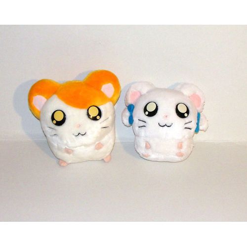 Hamtaro Ham Ham Peluche Doudou Le Couple Hamster Bijou