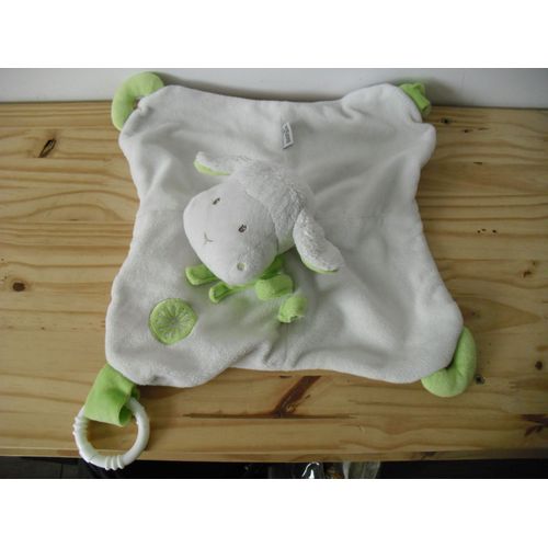 Doudou Hochet Anneau De Dentition Mouton
