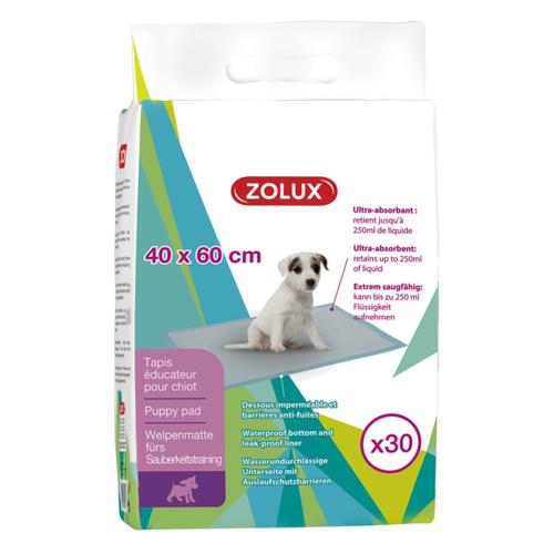 Tapis Éducateurs Pour Chiots X30 - Zolux - 40 X 60 Cm