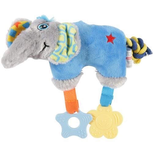 Jouet Peluche Puppy Éléphant Bleu - Zolux