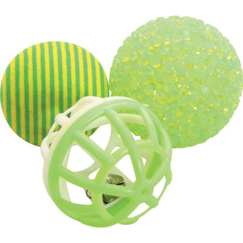 Jouets 3 Balles Variées 4cm - Zolux