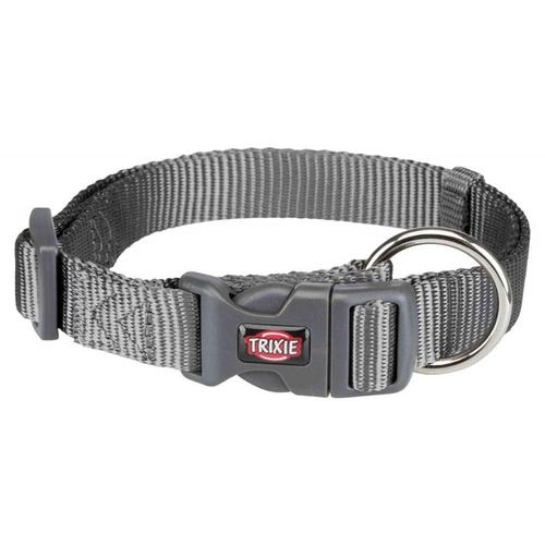 Premium Collier - M-L: 35-55 Cm/20 Mm, Gris Graphite