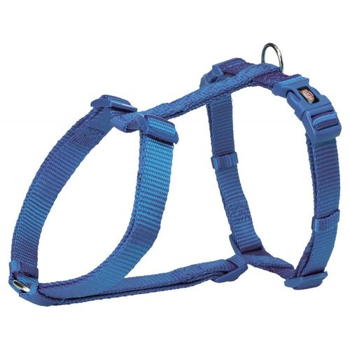 Premium Harnais H - L: 60-87 Cm/25 Mm, Bleu Royal