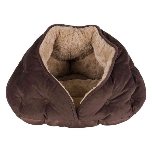 Abri Douillet Malu - 47 X 27 X 41 Cm, Brun/Brun Clair