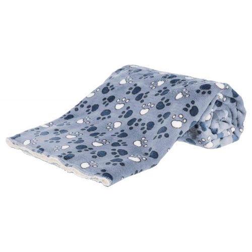 Couverture Tammy - 100 X 70 Cm, Bleu/Beige