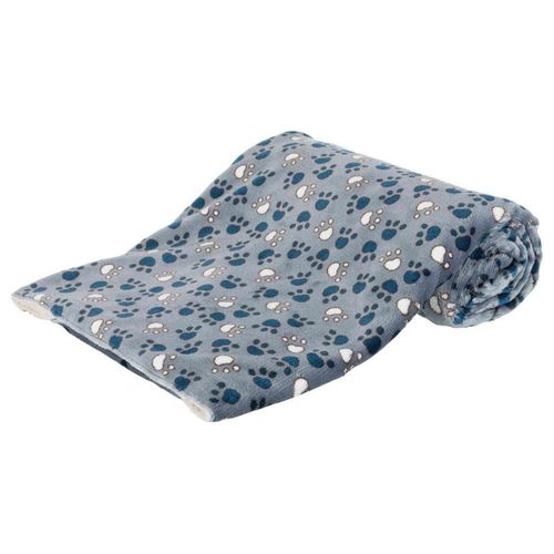 Couverture Tammy - 150 X 100 Cm, Bleu/Beige