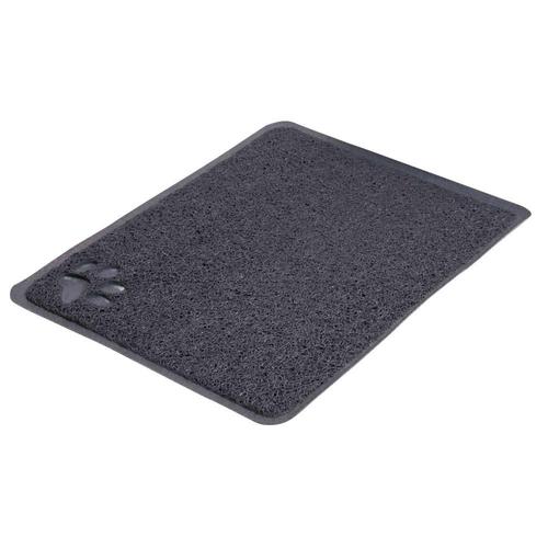 Tapis Pour Bac À Litière, Pvc - 37 X 45 Cm, Anthracite