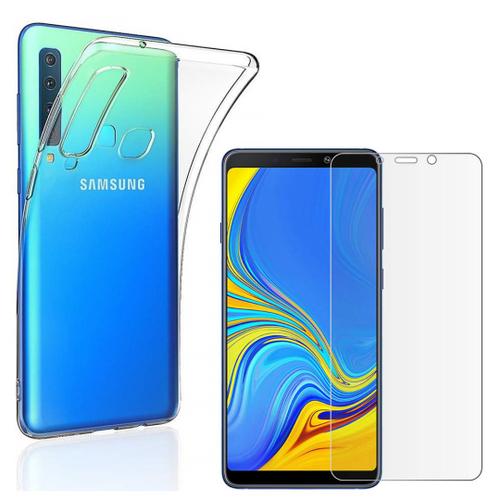 Pour Samsung Galaxy A9 2018 Coque + Verre Trempé