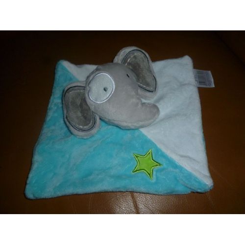 Doudou Plat Éléphant Cmp