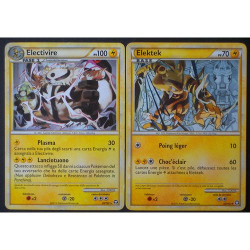 Triomphe - Electivire (Elekable) 20/102 + Elektek 33/102