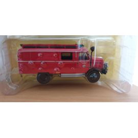 Fourgon Extinction Lf8 Ziegler Borgward B 2500 4x4 Pompier 1/43e Hachette-Ixo