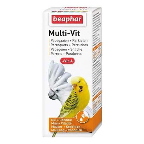 Multi-Vitamines, Perruches Et Perroquets - 50 Ml