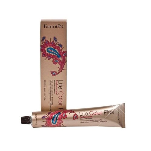 Crème Coloration 100ml - Life Color Plus 4.1 - Châtain Cendré - Farmavita 