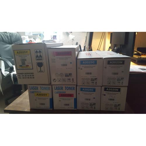 Lot de 8 cartouches toner compatible HP LaserJet A2025