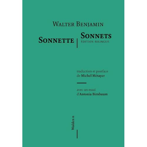 Sonnette / Sonnets ( Édition Bilingue )