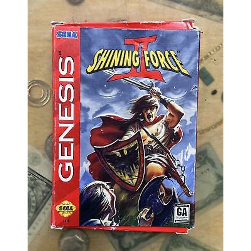 Shining Force Ii Boite Original Cartonné