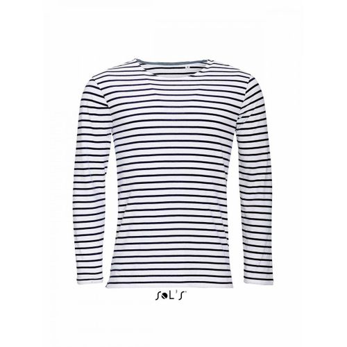 T-Shirt Ray? Marini?Re Homme - Manches Longues - 01402 - Bleu Marine