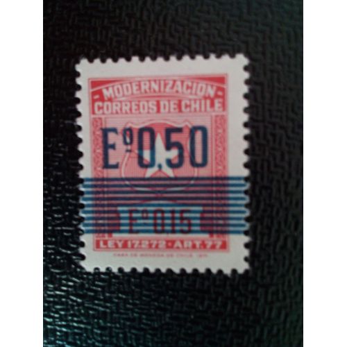 Timbre Chili Yt 400 Blason 1973
