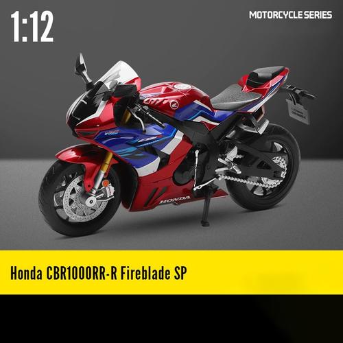 Cca-Modèle Réduit De Moto Honda Cbr1000rr Échelle 1/55e Engin Moulé Sous Pression Véhicule De Collection Véhicule Tout-Terrain