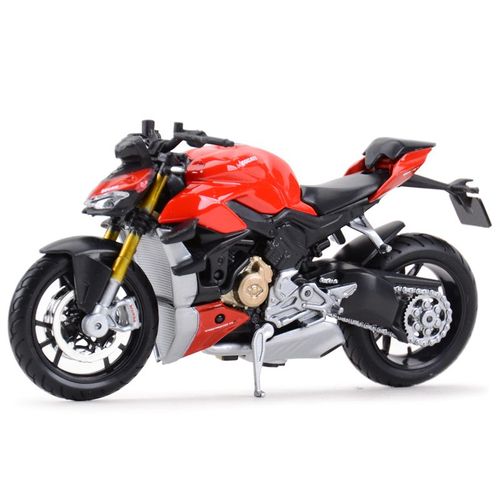 Maisto ¿ Modèle De Moto Ducati Panigale V4s Bose 1199 Jouet De Collection Véhicule À Absorption De Court-Circuit Hors Route Voiture 1:18