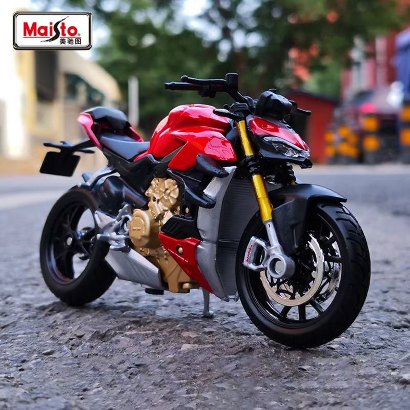 Maisto  Modle De Moto Ducati Panigale V4s Bose 1199 Jouet ... - 5