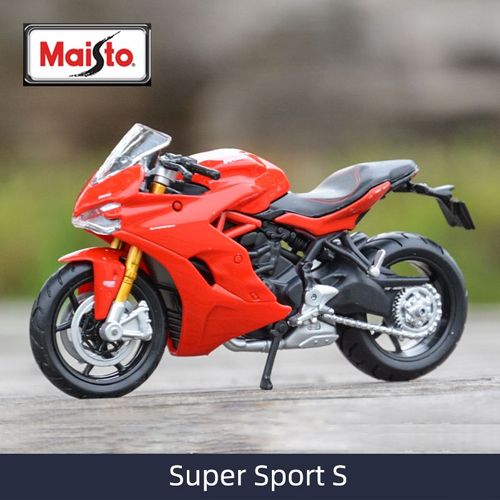 Maisto ¿ Modèle De Moto Ducati Panigale V4s Bose 1199 Jouet De Collection Véhicule À Absorption De Court-Circuit Hors Route Voiture 1:18