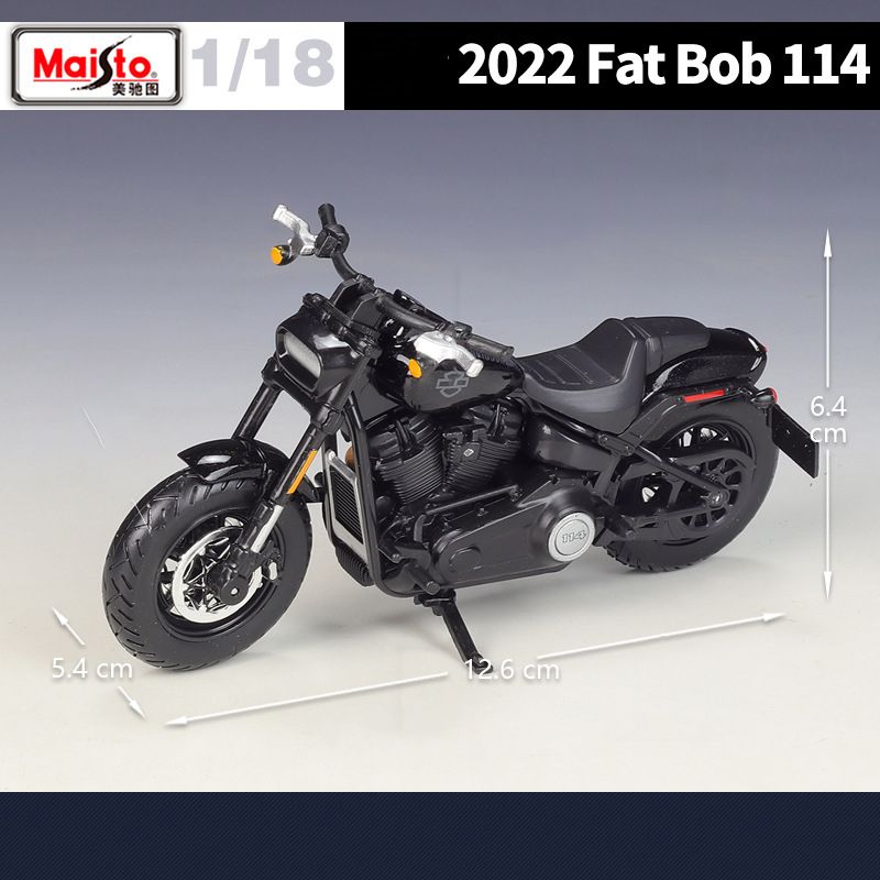 Maisto-Modle Rduit De Moto Harley Davidson Fat Bob Vhicul... - 3