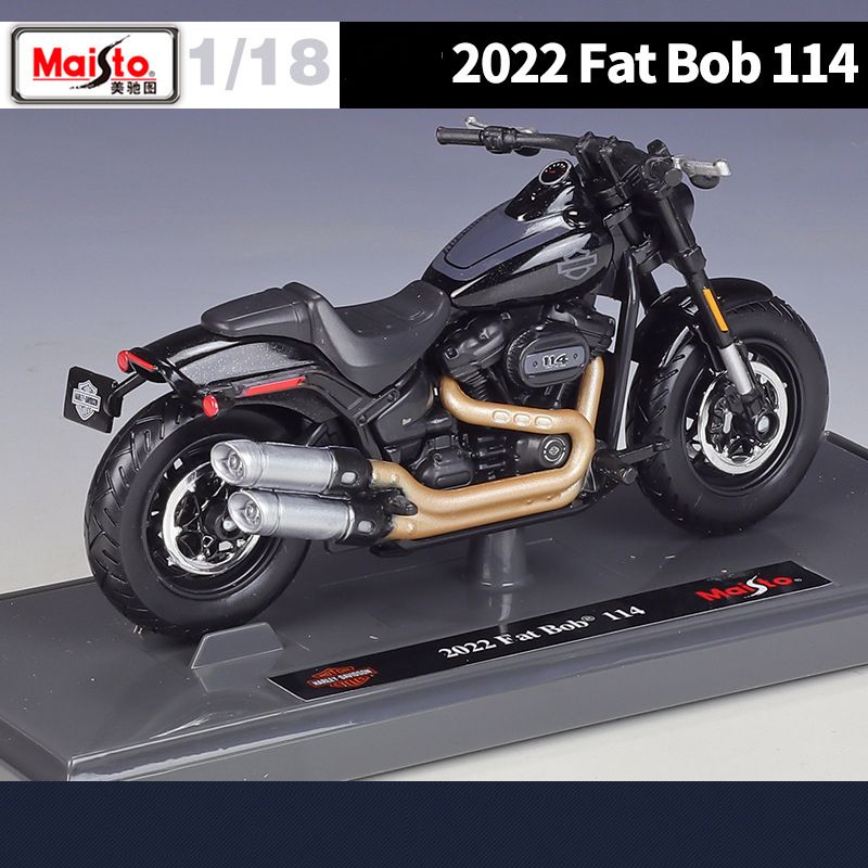 Maisto-Modle Rduit De Moto Harley Davidson Fat Bob Vhicul... - 5