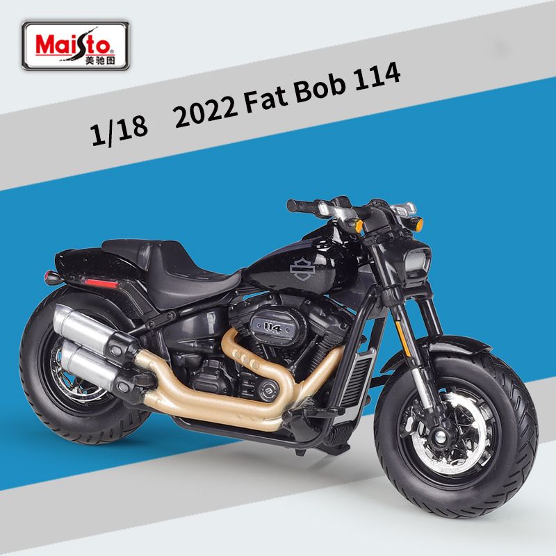 Maisto-Modle Rduit De Moto Harley Davidson Fat Bob Vhicul... - 2