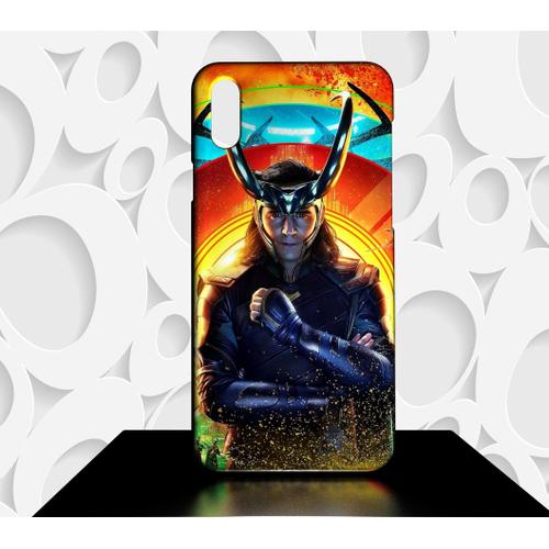 Coque Design Iphone Xs Max Avengers Loki - Réf 128