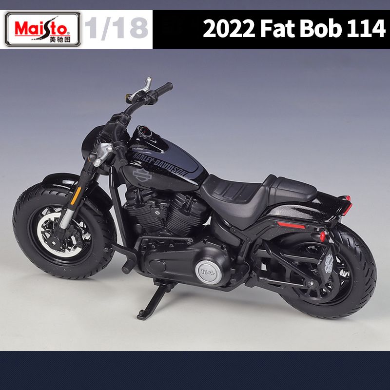 Maisto-Modle Rduit De Moto Harley Davidson Fat Bob Vhicul... - 4