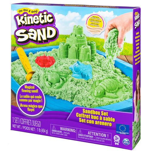 Spin Master Coffret Château-Bac A Sable 450 G Kinetic Sand (Assort)