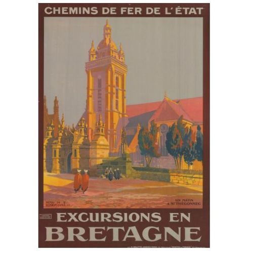Affiche Bretagne