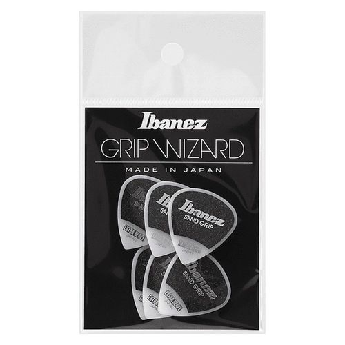 Ibanez Ppa16xsgwh - 6 Médiators Grip Wizard Série Sand Grip Blanc - Extra Heavy -1,2mm