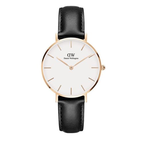 Montre Femme Daniel Wellington Petite Modèle Sheffield Noire - Dw00100174