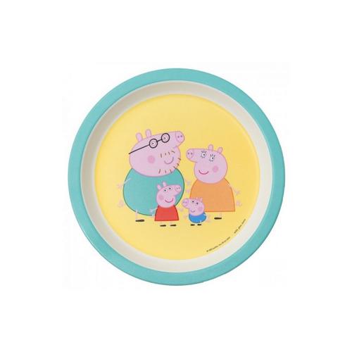 Assiette Bebe Peppa Pig Avec Les Parents