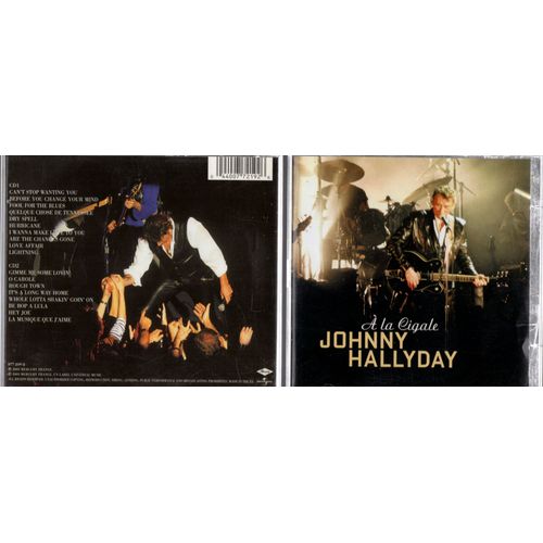 Johnny Hallyday « A La Cigale » Double Cd
