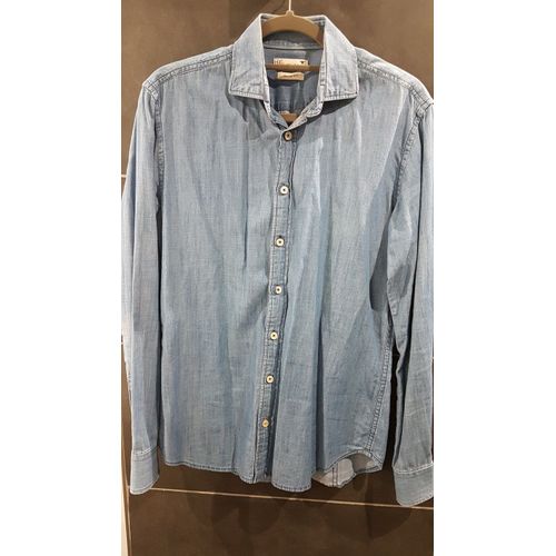 Chemise Mango Effet Jean Slim Fit T.S