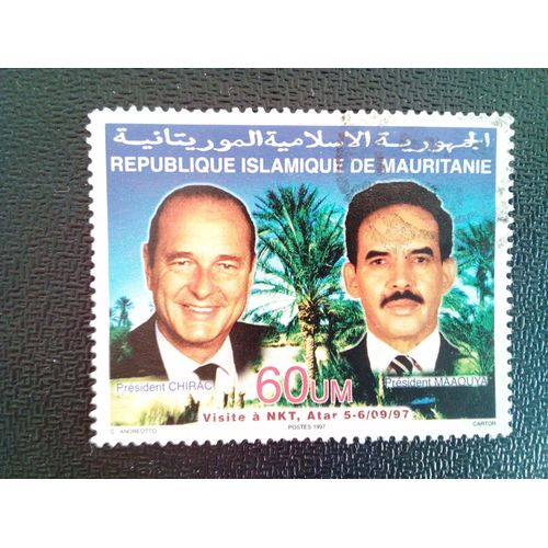 Timbre Mauritanie Yt Franco / Mauritanie 1997