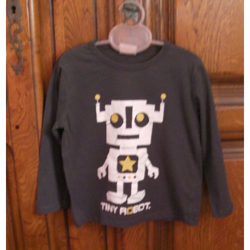 Tee-Shirt Gris Kiabi - Taille 3 Ans