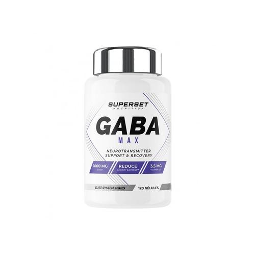 Gaba Max (120 Caps)| Gaba|Superset Nutrition 