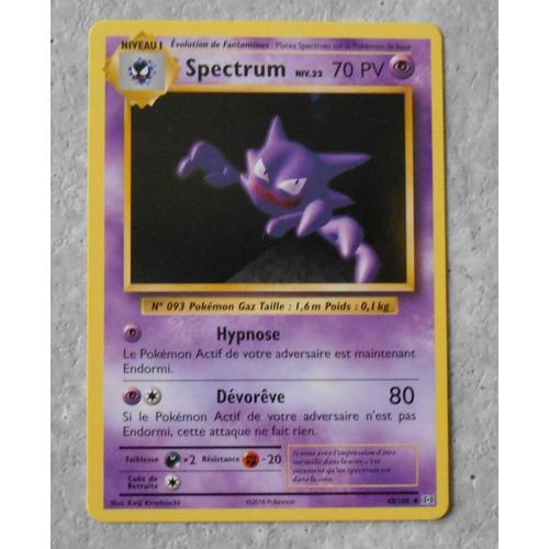 Carte Pokemon Sérieévolutions Spectrum 48/108
