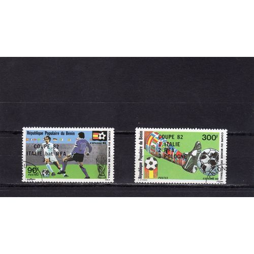 Timbres-Poste Du Bénin (Coupe Du Monde De Football)