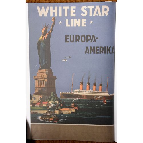 Affiche White Star Lines