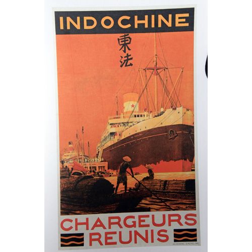 Affiche Indochine Chargeur Reuni