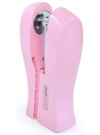 Rapesco Agrafeuse Verticale Cap 20 Feuilles 24/6 Ou 26/6 Rose